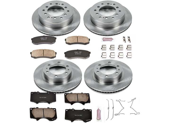 Powerstop - Front & Rear Daily Driver Brake Kit - KOE138
