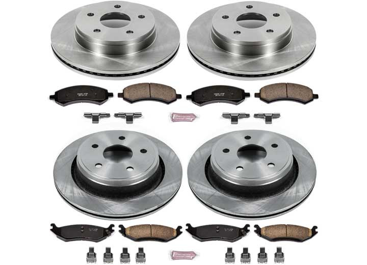 Powerstop - Front & Rear Daily Driver Brake Kit - KOE2164
