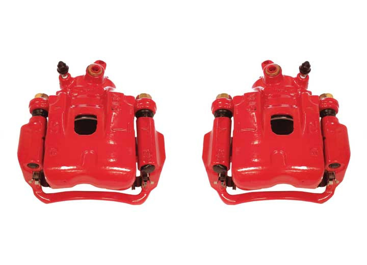 Powerstop - Front Red Powder Coated Performance Calipers - S2012