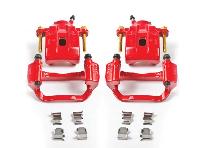 Powerstop - Red Powder Coated Performance Calipers - S3276