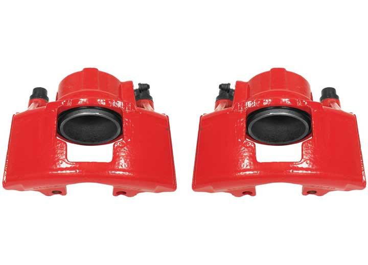 Powerstop - Front Red Powder Coated Performance Calipers - S4297