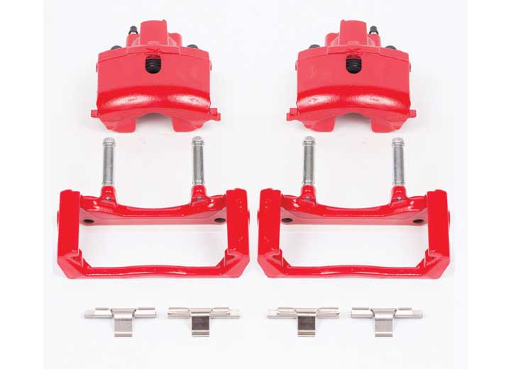 Powerstop - Red Powder Coated Performance Calipers - S4836