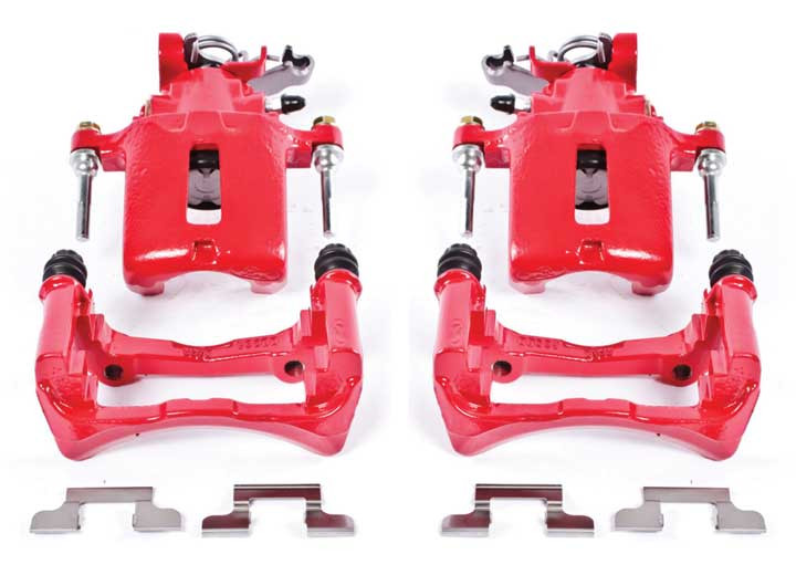 Powerstop - Red Powder Coated Performance Calipers - S4926