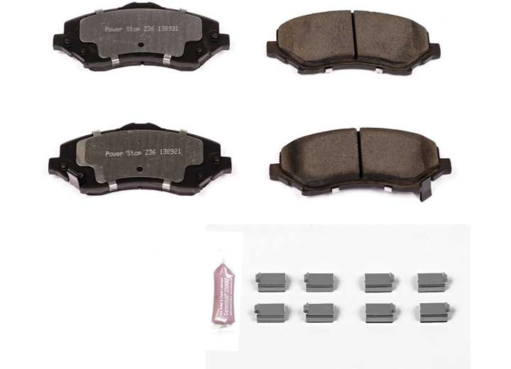 Powerstop - Z36 Truck & Tow Carbon Fiberceramic Brake Pads - Z36-1273