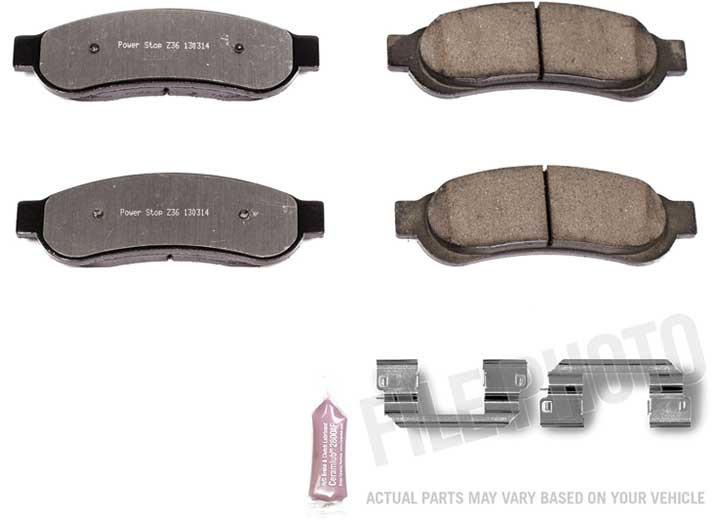 Powerstop - Z36 Truck & Tow Carbon Fiberceramic Brake Pads - Z36-1334