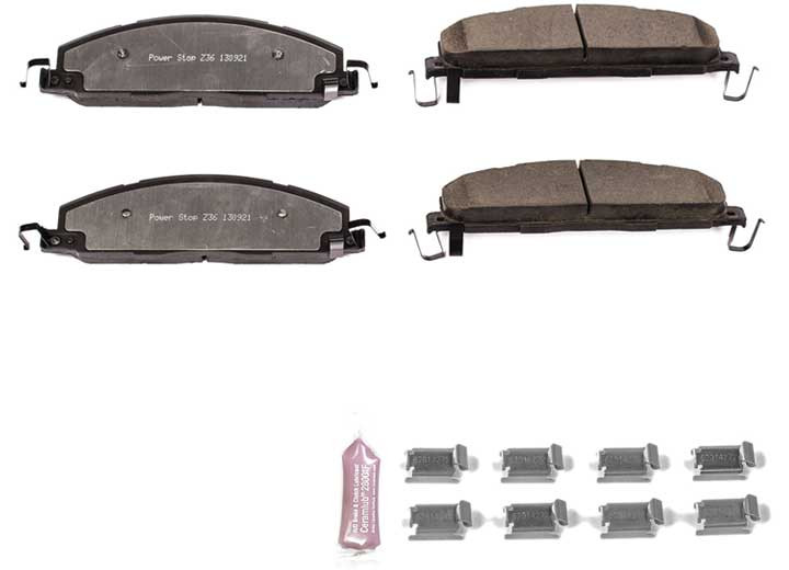 Powerstop - Z36 Truck & Tow Carbon Fiberceramic Brake Pads - Z36-1400