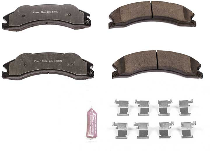 Powerstop - Z36 Truck & Tow Carbon Fiberceramic Brake Pads - Z36-1411