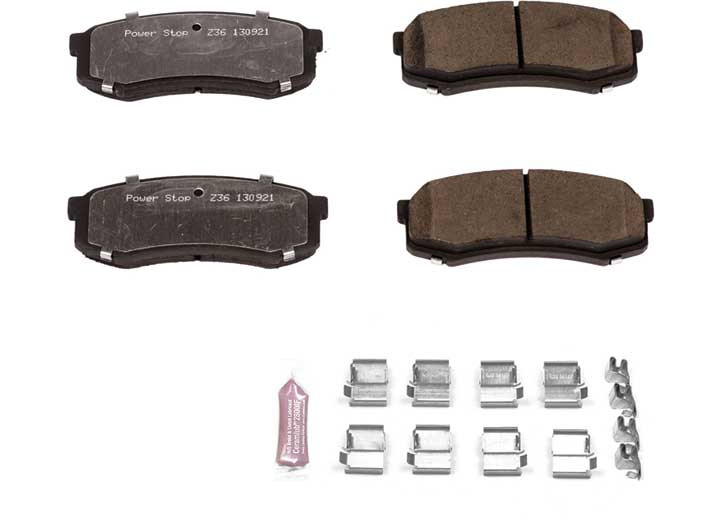 Powerstop - Z36 Truck & Tow Carbon Fiberceramic Brake Pads - Z36-606