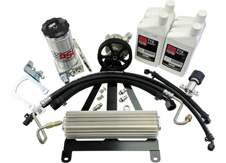PSC Motorsports - 9094 Wrangler Tj 4.0l Power Steering Pump Reservoir And Cooler Kit For Sg061/ - PK40JP1