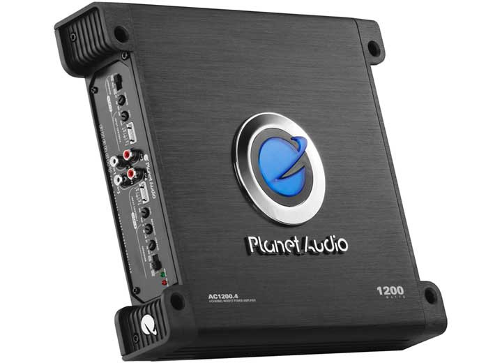 Planet Audio - Anarchy 1200w High Output 4 Channel Full Range Class A/b Amplifier 11 Inl 10 Inw - AC12004