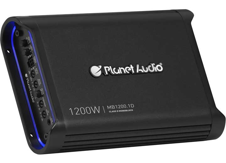 Planet Audio - Planet Pro 1200w High Output Monoblock Class D Amplifier 7.57 Inl 5.12 Inw 1.7 I - MB1200.1D