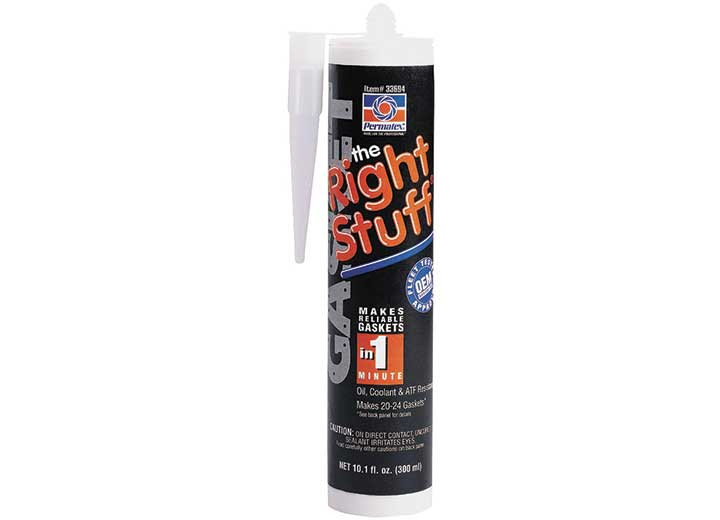 Permatex - The Right Stuff Black One Minute Gasket Maker 10 Oz Cartridge - 33694