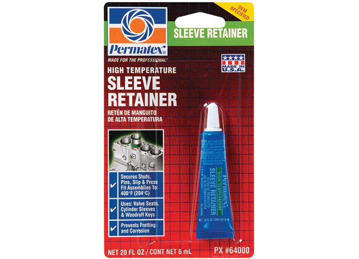 Permatex - High Temperature Sleeve Retainer 6ml Tube - 64000