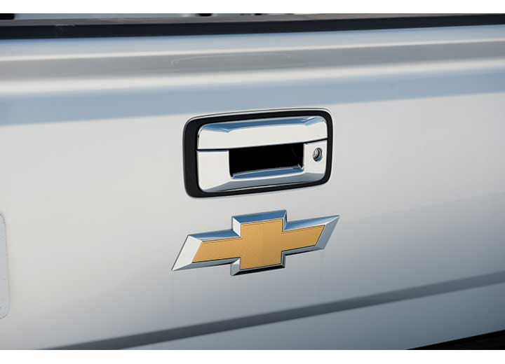 Putco - 1419 Silv/sierra/1520 Colorado/canyon W/keyhole & W/o Back Up Camera Chrome Tailgate Handle - 400143