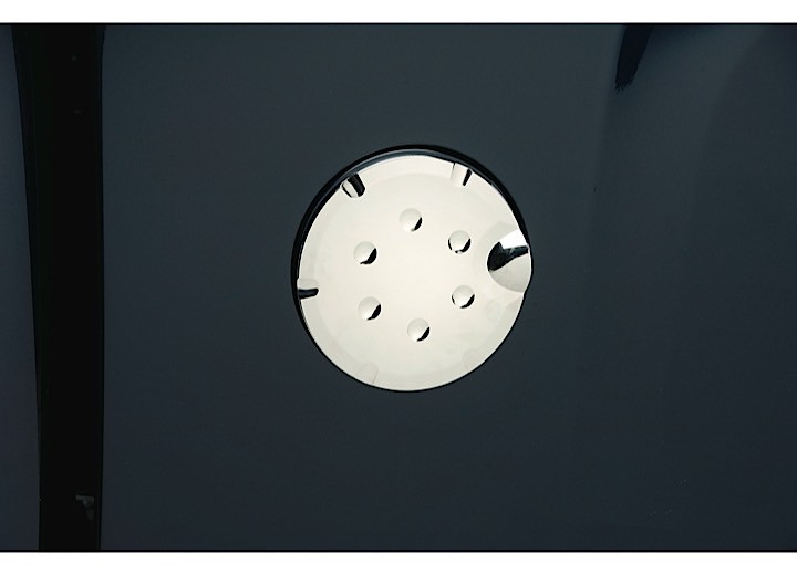 Putco - 1418 Silverado 1500/1519 Silverado 2500/3500 Hd Crew Cab 5.8ft Bed Chrome Abs Fuel Door Cover - 400144