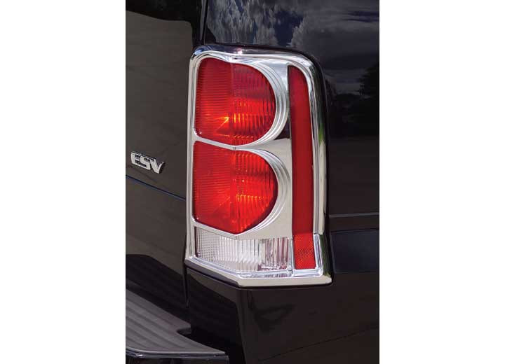 Putco - 0206 Escalade/esv Chrome Tail Light Covers - 400805