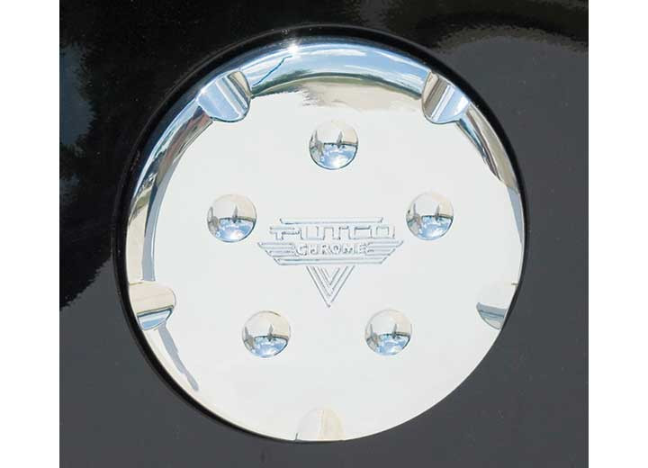 Putco - 0206 Escalade (not Ext) Chrome/silver Fuel Tank Door Cover - 400918