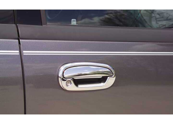 Putco - 9916 F250/f350 2dr W/pass Keyhole Chrome Door Handle Cover - 401003