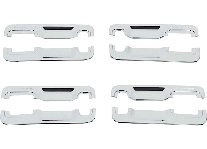 Putco - 1520 F150/17c F250/f350 Super Duty 4dr Chrome Door Handle Covers Buckets Only - 401064