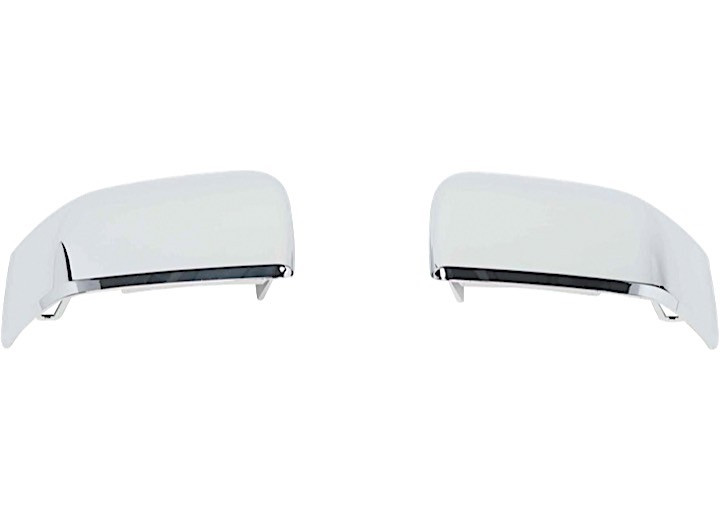Putco - 1520 F150 Chrome Mirror Covers Skull Cap(replaces Upper Painted Cap) - 401161
