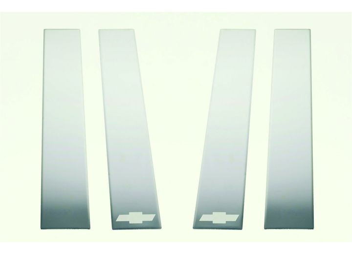 Putco - 1920 Silverado 1500 Crew Cab Or Double Cab Stainless Steel Pillar Posts - 402670GM-1
