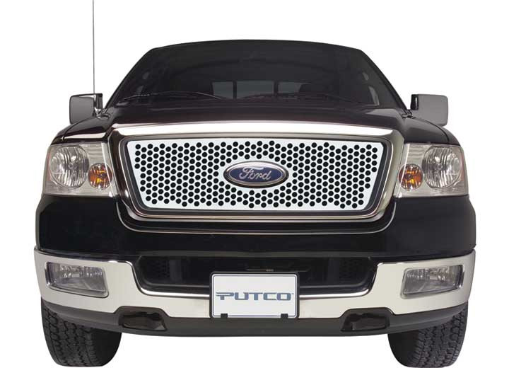 Putco - 0408 F150 Punch Ss Grille (honeycomb) W/logo Cutout - 84142