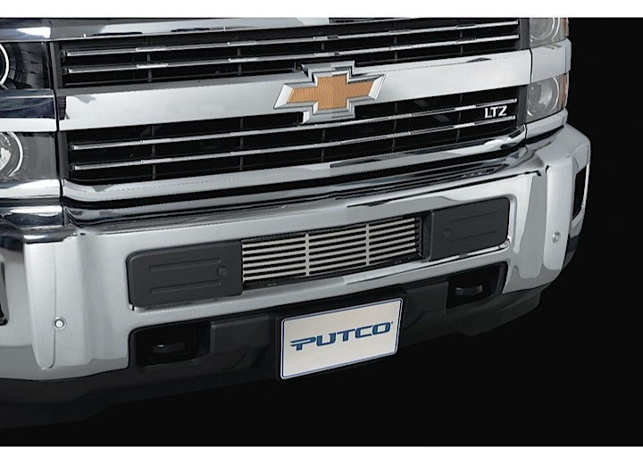 Putco - 1519 Silverado 2500/3500stainless Steelbar Design Bumper Grille - 86195
