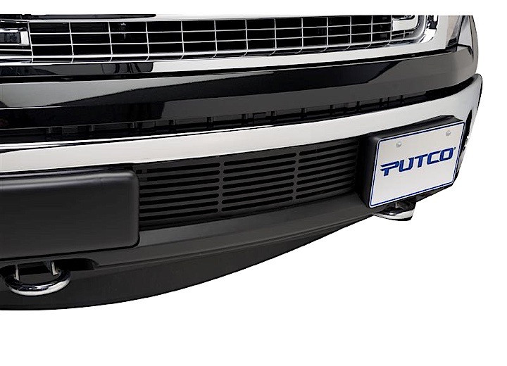 Putco - 1114 F150 Ecoboost Stainless Black Bar Grille W/o Heater Plug - 87182