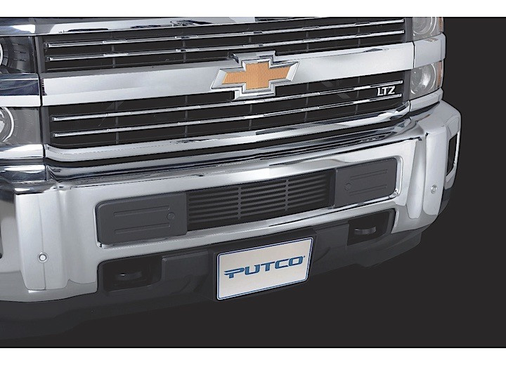 Putco - 1519 Silverado 2500/3500stainless Steelblack Bar Design Bumper Grille - 87195