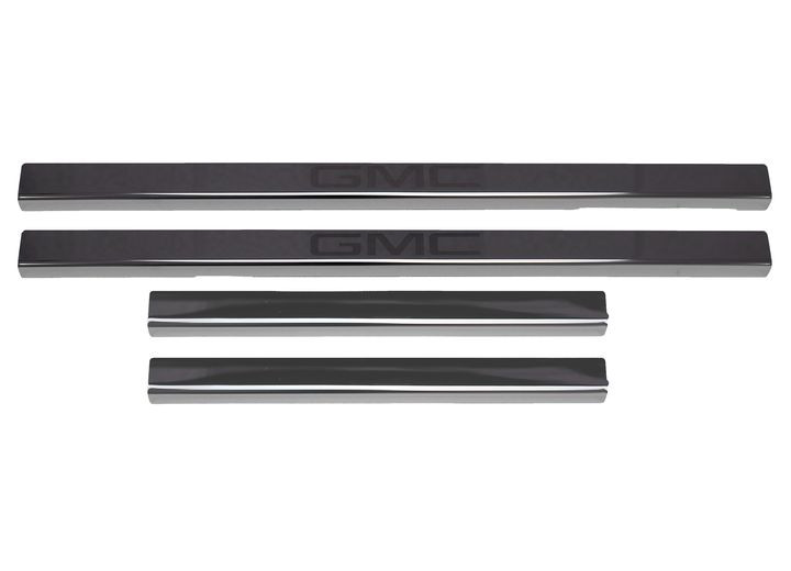 Putco - 19c Sierra Crew Cab(4 Pc)w/ Gmc Etch Door Sills - 95183BPGM-2