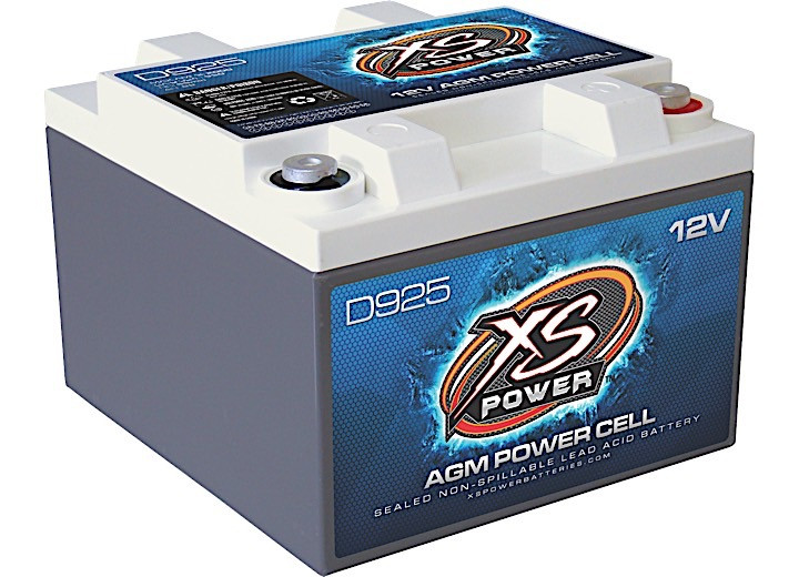 XS Power - 12v Agm Battery Max Amps 2000a Ca: 550 Ah:  28 1000w / 2000w - D925