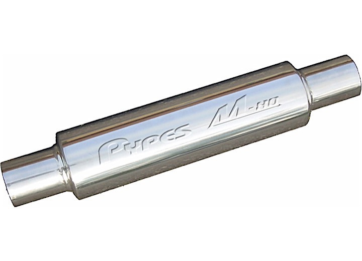 Pypes Performance Exhaust - M80 3 X 14 Round Muffler - MVR203S
