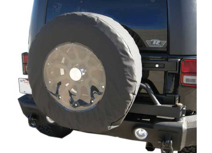 Rampage - Tire Cover W/17inch Window In3032in Black Diamond - 783235