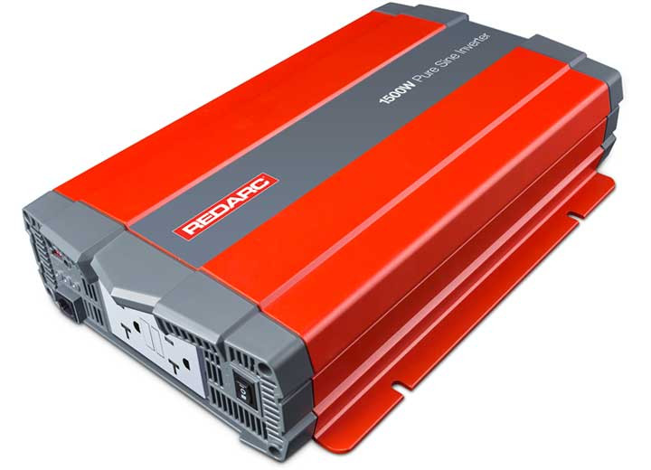 Redarc - 1500w Pure Sine Wave Inverter Gfci Ac Outlet - R-12-1500RS-NA