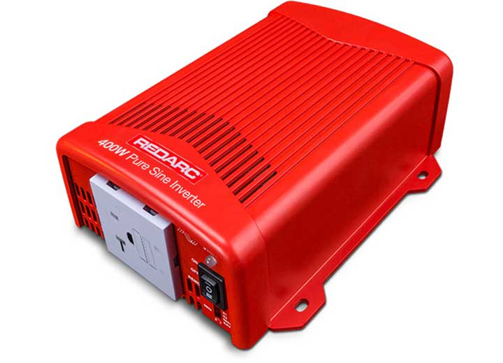 Redarc - 400w Pure Sine Wave Inverter Gfci Ac Outlet - R-12-400RS-NA
