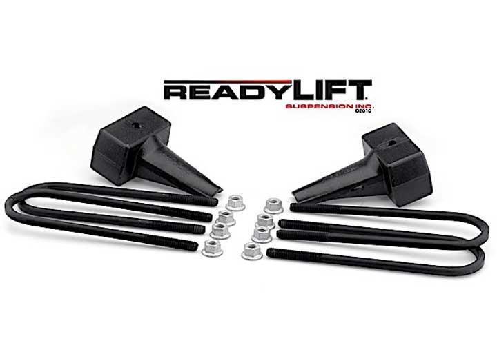 ReadyLift Suspension - 5in Flat Rear Block Kit W/carrier Bearing Spacer 2 Drive Shaft 1116 F250/f350/f450 - 66-2015