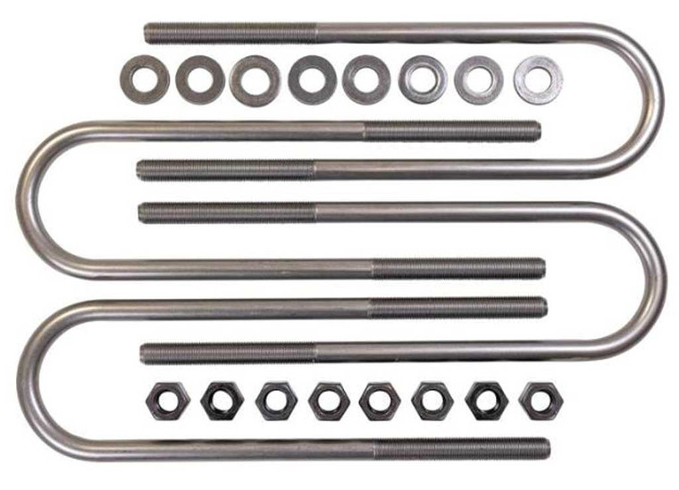 ReadyLift Suspension - 25 Chevy Silverado/gmc Sierra 1500 Ubolts 26in Kits (non Mono Leaf) - 67-35120UB