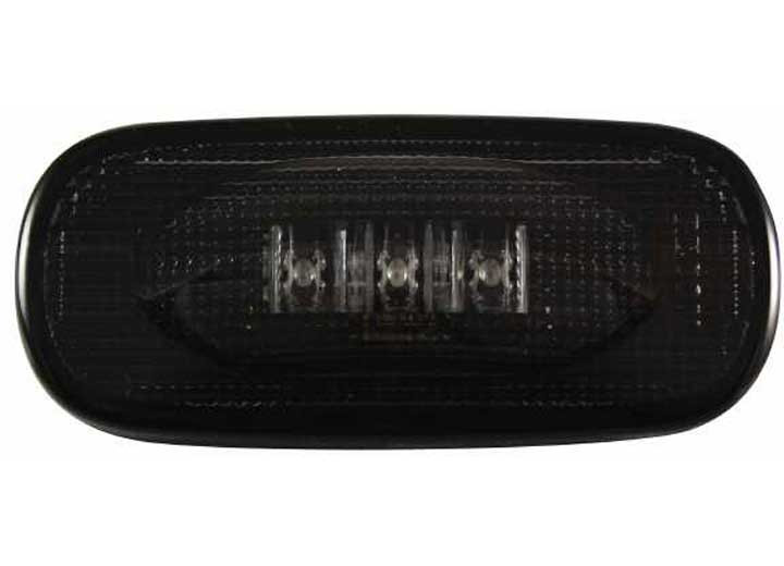 Recon - 0209 Ram 3500 Fender  Lenses (4pc) 2 Red/2 Amber Led Lights Smoke Lens Black Trim - 264131BK