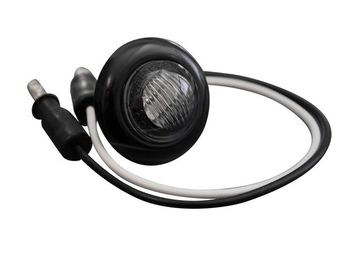 Recon - 1 Extra Amber Led Light W/smoked Lens & Black Bezel For Universal Led Front Lowe - 264227AMBKX