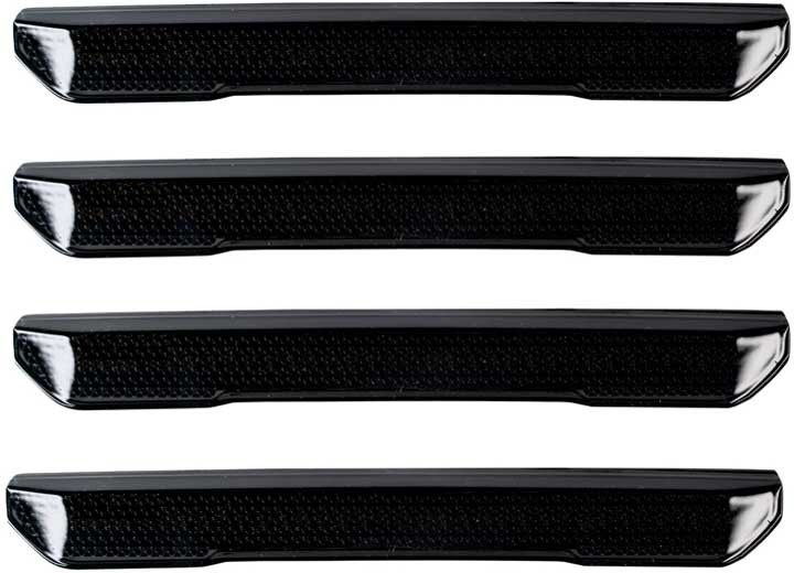 Recon - 20c Sierra 2500/3500 Fender Lenses(4pc) Smoked Lens W/black Trim Amber Led Lights(sngl/dually)) - 264230BK