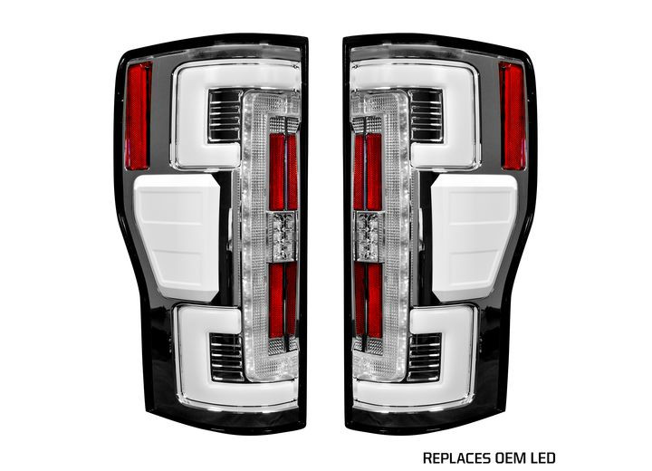 Recon - 1719 F250/f350/f450/f550 (rep Oem Led Style Tls W Blind Spot Warning System)ole - 264299LEDCL