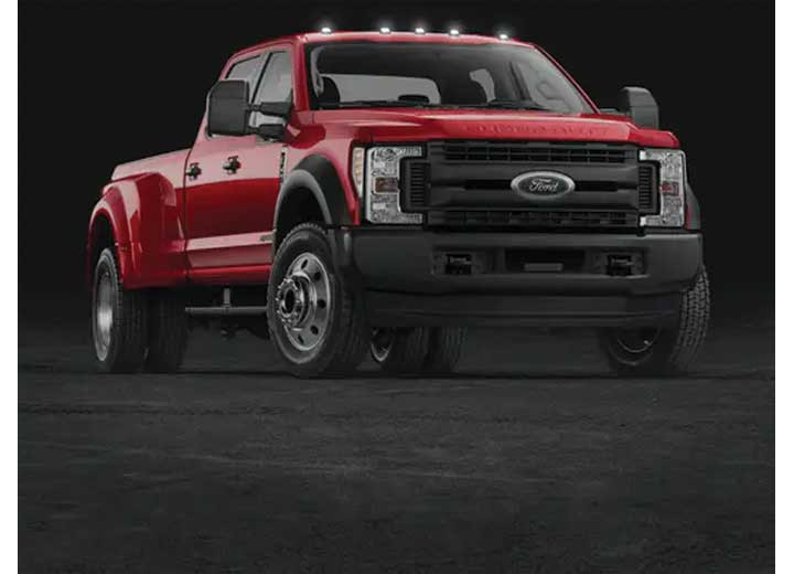 Recon - 17c F250/f350/f450/f550 Superduty Fresh Install 5 Pc Cab Roof Light Kit Smoked Lens - 264342BKRGB