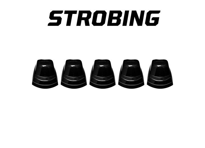 Recon - 1722 F250/f350/f450/f550 (5pc Set)smoked Lenscomplete Kit With Wiring/hardware - 264343BKS