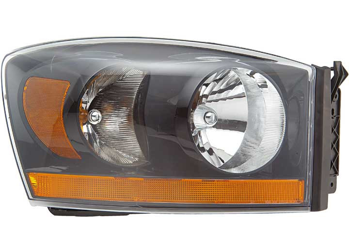 Regionmax - Rh Headlamp Lens/housing; New Style; W/ Black Bezel; Ram 1500 0606 - CS182-B101R