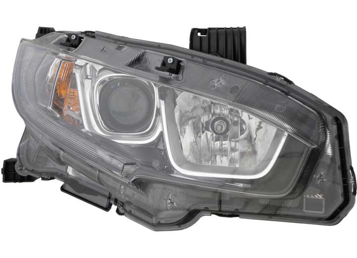 Regionmax - Rh Headlamp Assy Composite; Ex|exl|ext|lx; Halogen; Civic 1618 - HD675-B101R