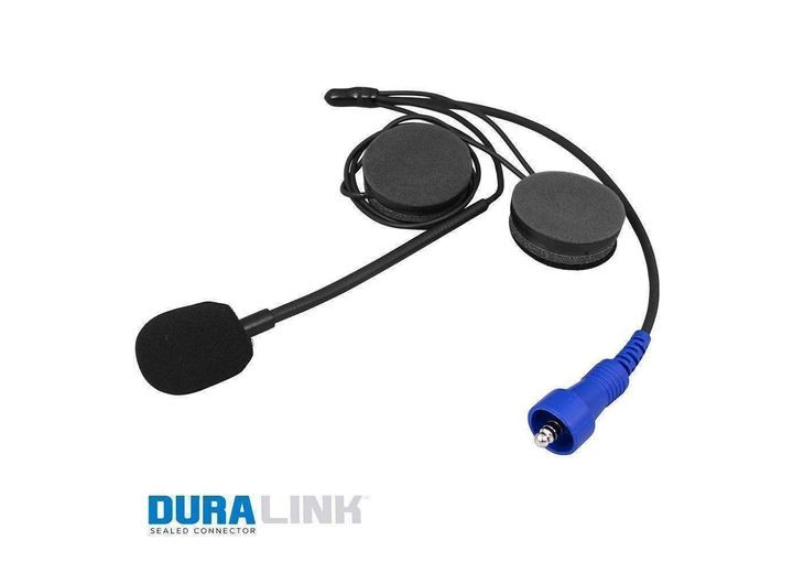 Rugged Radios - Alpha Audio Off Road Helmet Kit With Speakers & Mic - HK-OFSP-AA