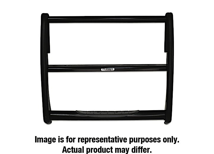 Go Rhino - 1116 F250/f350 Super Duty 3000 Series Stepguard Center  Grille Guard Onlyblack - 3371B