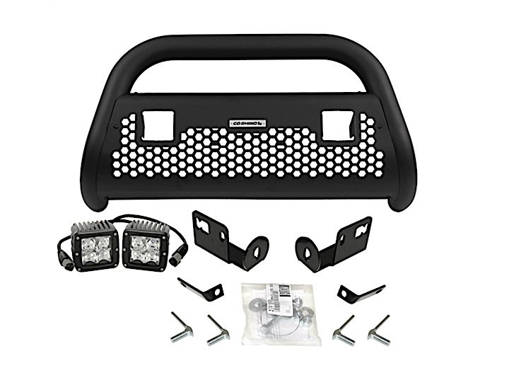 Go Rhino - 0515 Tacoma Front Guards Textured Black - 55522T