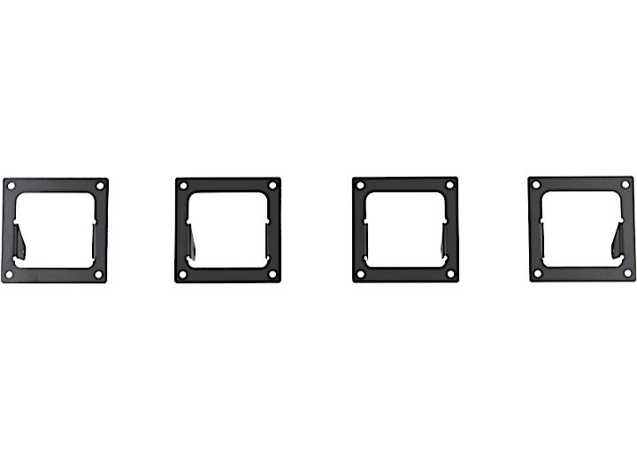 Go Rhino - (dpn)roof Rack Side Plates Qty 4 Dually Mount Plates - 5943003T