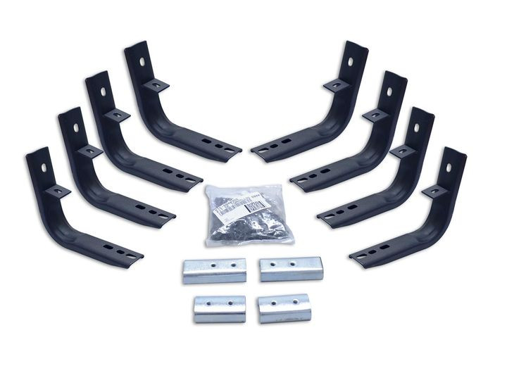 Go Rhino - 15c Canyon Crew Cab Brackets For Oe Xtreme Cab Length Sidesteps Black - 6840355